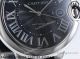 Swiss Replica Cartier Ballon Bleu Watch Black Dial Leather Strap 42mm (5)_th.jpg
